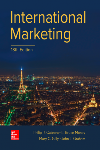 International Marketing 18th edition 