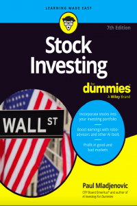 Stock Investing for dummies 7th Paul Mladjenovic