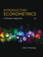 Introductory Econometrics 7e